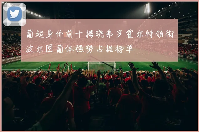 葡超身价前十揭晓弗罗霍尔特领衔波尔图葡体强势占据榜单